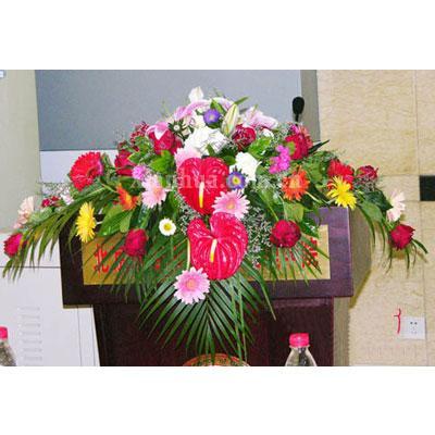 会议桌花10(开业花篮)