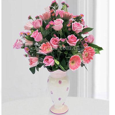 艰苦相守 就那么一直守候(精美瓶花)