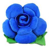 蓝玫瑰抱枕