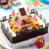 一品轩-城堡巧克力生日蛋糕