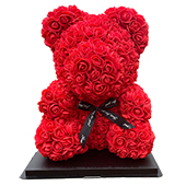 玫瑰红小熊，永生的爱，我想拥抱你